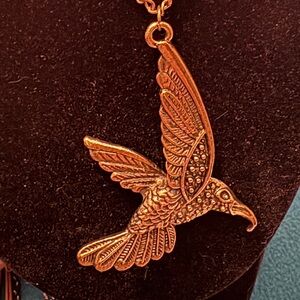 Hummingbird Pendant Necklace